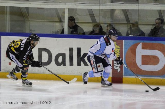 Photo hockey match Rouen - Angers  le 17/03/2012