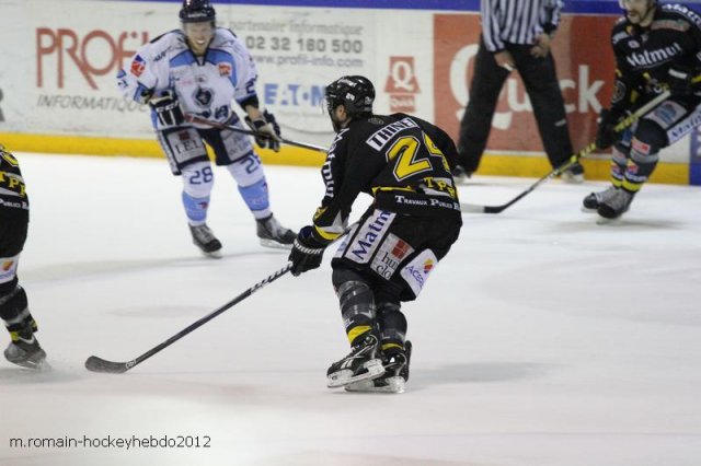 Photo hockey match Rouen - Angers  le 17/03/2012