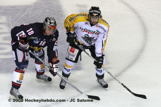 Photo hockey match Grenoble  - Rouen le 25/10/2008