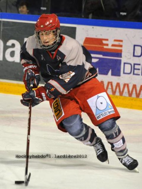 Photo hockey reportage  U18 élite : Amiens et Grenoble en finale