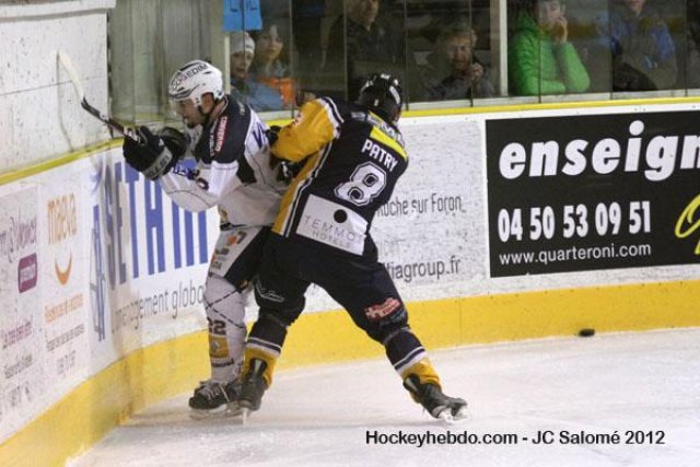 Photo hockey match Chamonix  - Grenoble  le 16/03/2012