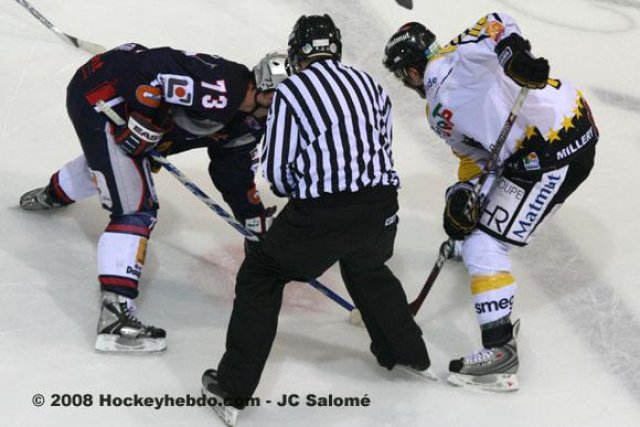 Photo hockey match Grenoble  - Rouen le 25/10/2008