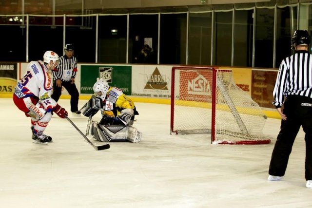 Photo hockey match Strasbourg  - Epinal  le 16/02/2008