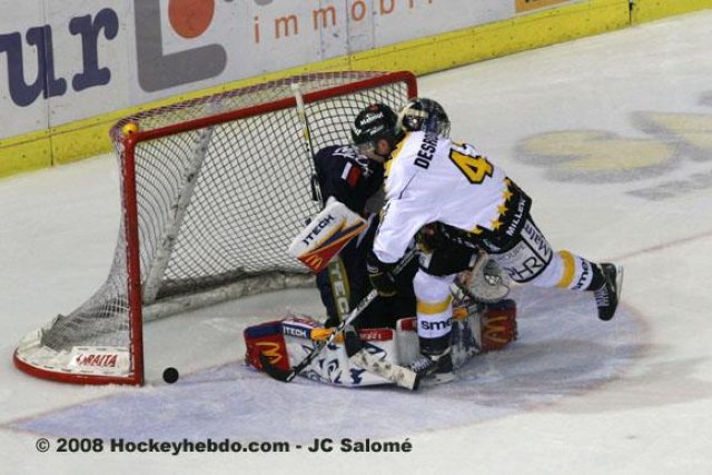 Photo hockey match Grenoble  - Rouen le 25/10/2008
