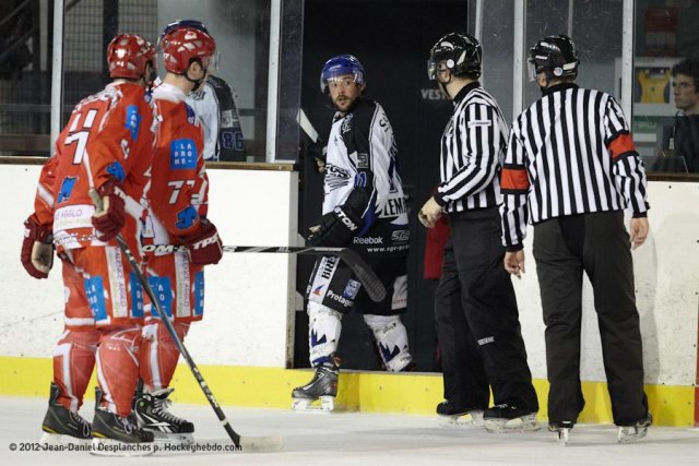 Photo hockey match Valence - Brest  le 17/03/2012