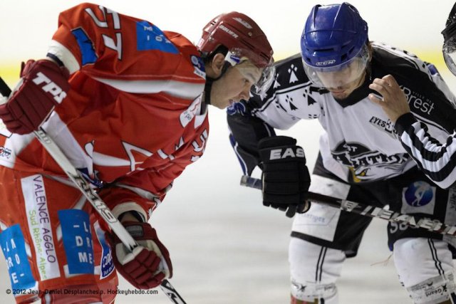 Photo hockey match Valence - Brest  le 17/03/2012