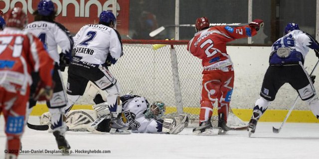 Photo hockey match Valence - Brest  le 17/03/2012