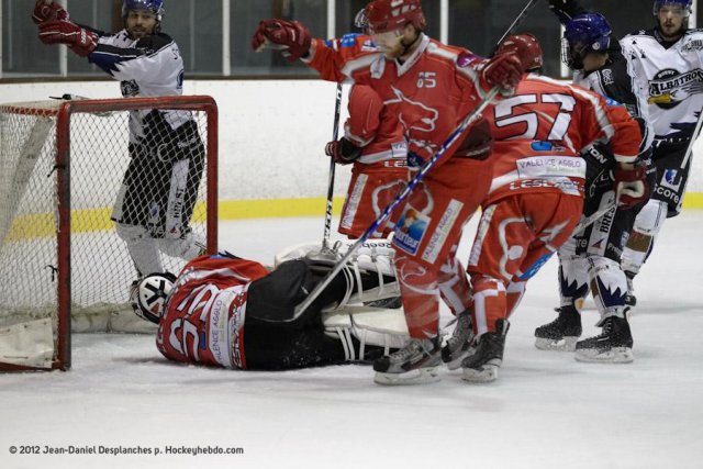 Photo hockey match Valence - Brest  le 17/03/2012