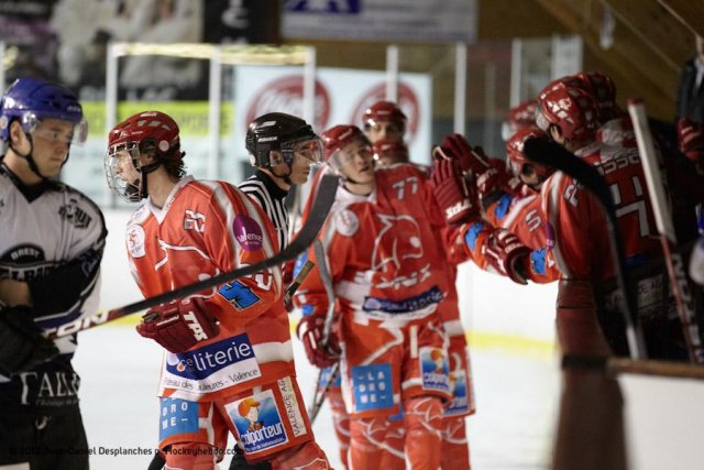 Photo hockey match Valence - Brest  le 17/03/2012