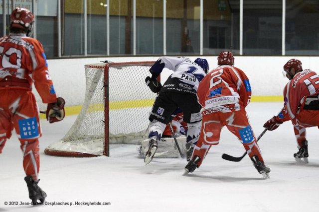 Photo hockey match Valence - Brest  le 17/03/2012