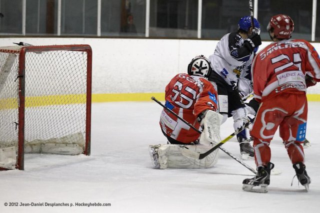 Photo hockey match Valence - Brest  le 17/03/2012