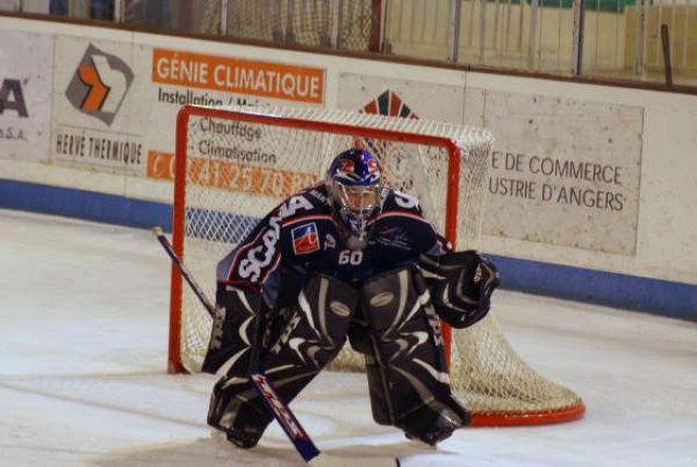 Photo hockey match Angers  - Amiens  le 25/10/2008