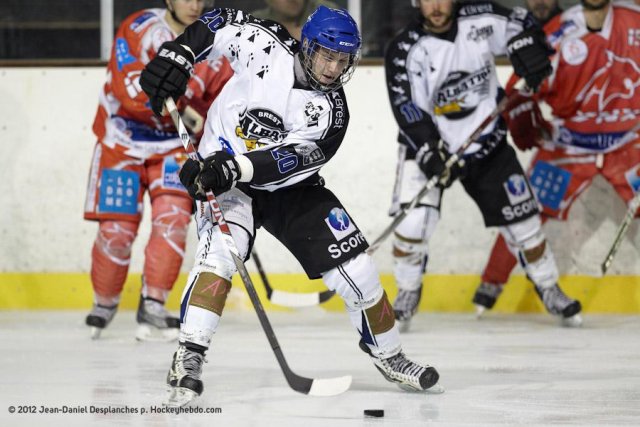 Photo hockey match Valence - Brest  le 17/03/2012