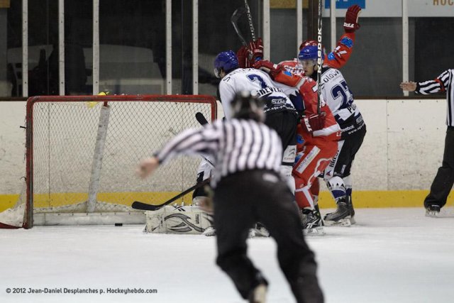 Photo hockey match Valence - Brest  le 17/03/2012