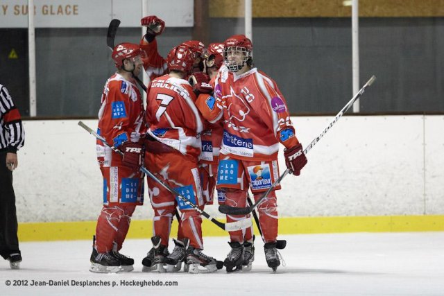 Photo hockey match Valence - Brest  le 17/03/2012