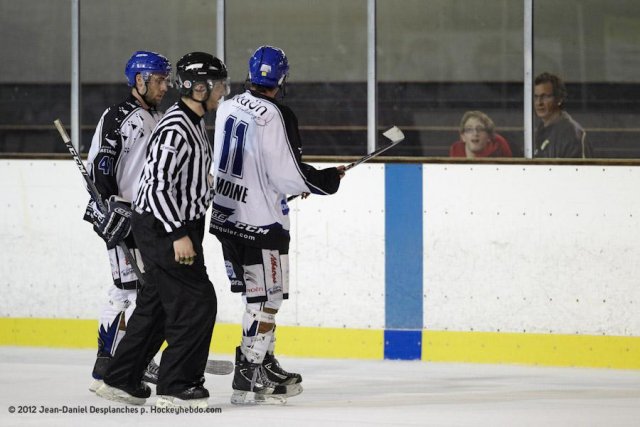 Photo hockey match Valence - Brest  le 17/03/2012
