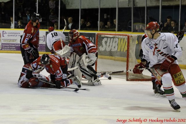 Photo hockey match Mulhouse - Anglet le 17/03/2012