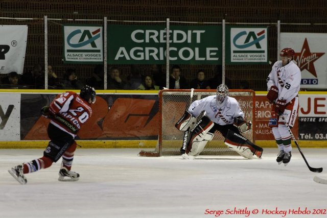 Photo hockey match Mulhouse - Anglet le 17/03/2012