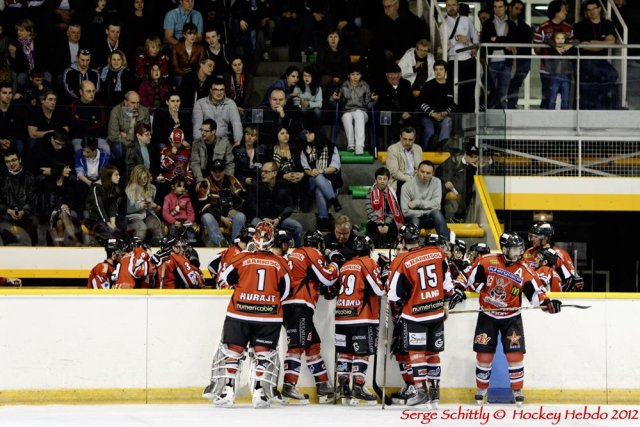 Photo hockey match Mulhouse - Anglet le 17/03/2012
