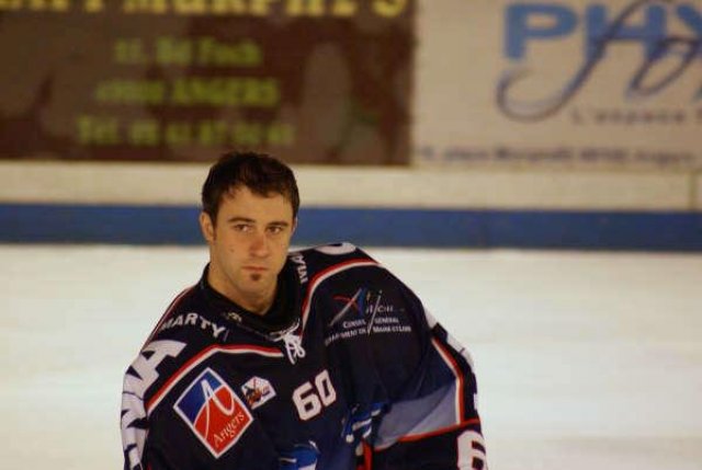 Photo hockey match Angers  - Amiens  le 25/10/2008