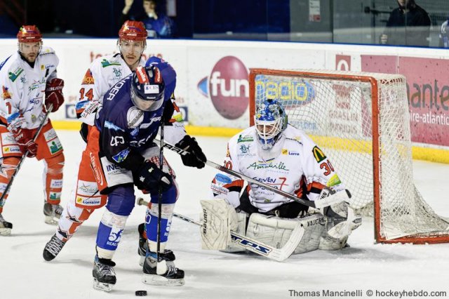 Photo hockey match Nantes - Amnéville le 17/03/2012