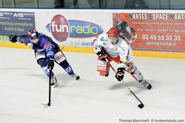 Photo hockey match Nantes - Amnéville le 17/03/2012