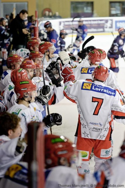 Photo hockey match Nantes - Amnéville le 17/03/2012