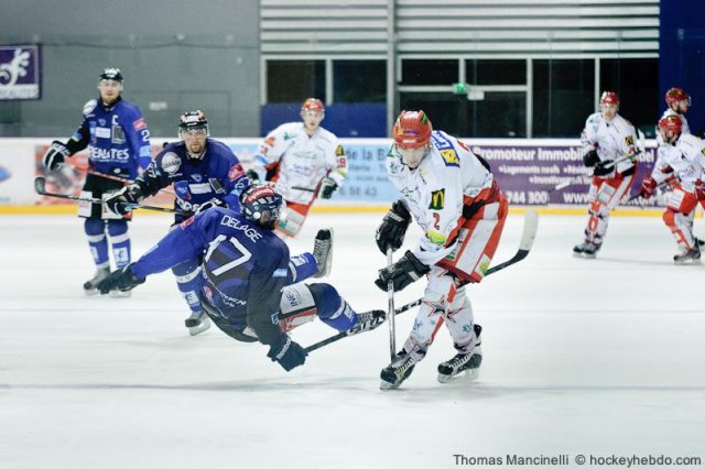 Photo hockey match Nantes - Amnéville le 17/03/2012
