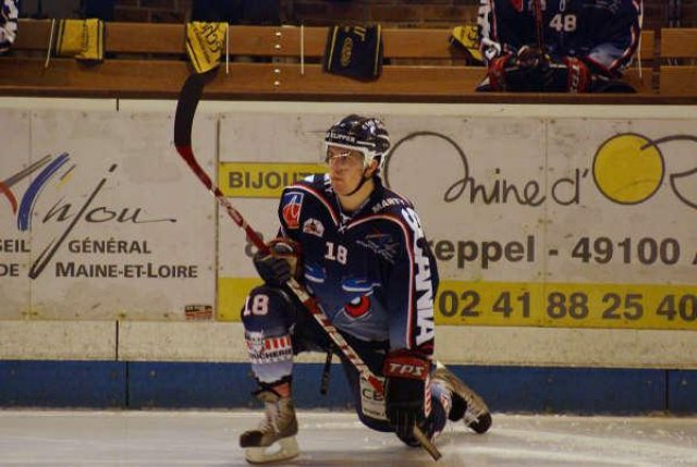 Photo hockey match Angers  - Amiens  le 25/10/2008
