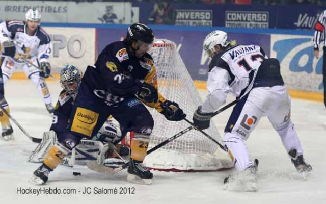 Photo hockey match Grenoble  - Chamonix  le 20/03/2012