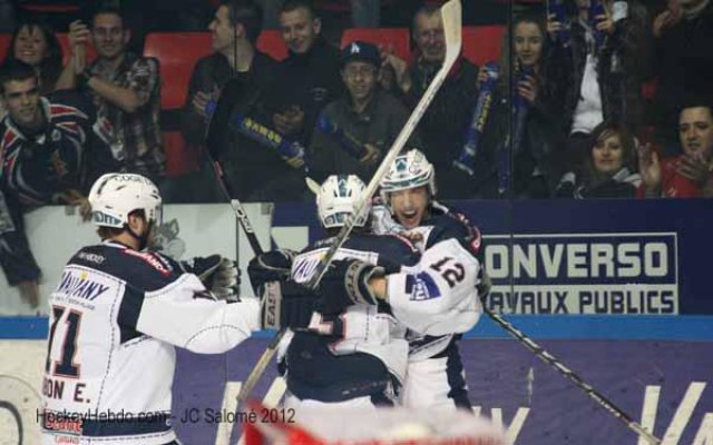 Photo hockey match Grenoble  - Chamonix  le 20/03/2012