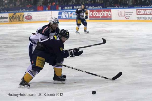 Photo hockey match Grenoble  - Chamonix  le 20/03/2012