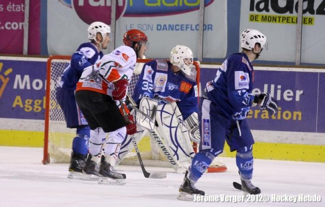 Photo hockey match Montpellier  - Mont-Blanc le 17/03/2012