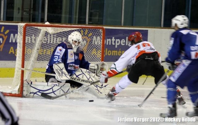 Photo hockey match Montpellier  - Mont-Blanc le 17/03/2012
