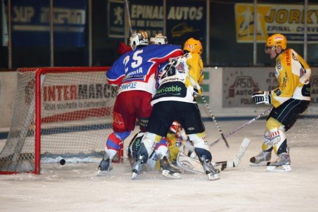 Photo hockey match Epinal  - Strasbourg  le 21/10/2008