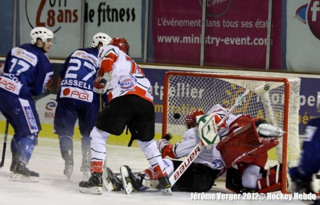 Photo hockey match Montpellier  - Mont-Blanc le 17/03/2012