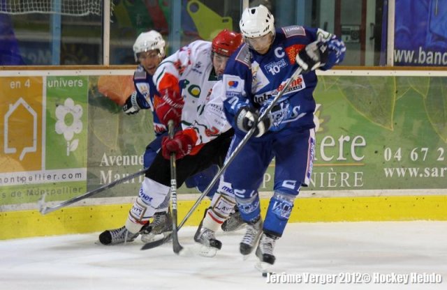 Photo hockey match Montpellier  - Mont-Blanc le 17/03/2012