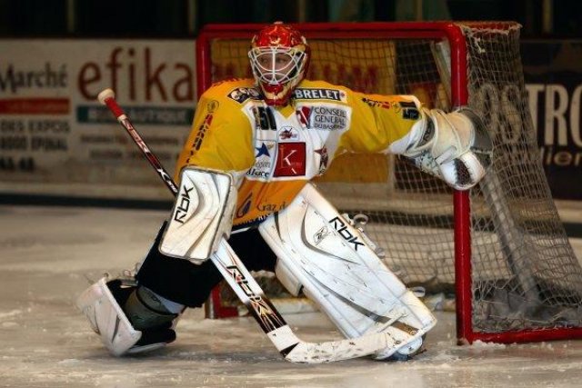 Photo hockey match Epinal  - Strasbourg  le 21/10/2008