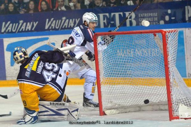 Photo hockey match Grenoble  - Chamonix  le 21/03/2012