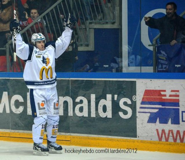 Photo hockey match Grenoble  - Chamonix  le 21/03/2012