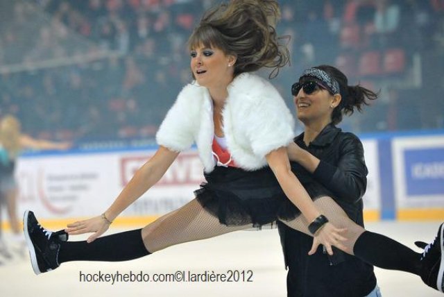 Photo hockey match Grenoble  - Chamonix  le 21/03/2012