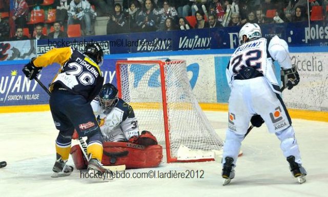 Photo hockey match Grenoble  - Chamonix  le 21/03/2012