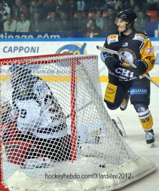 Photo hockey match Grenoble  - Chamonix  le 21/03/2012
