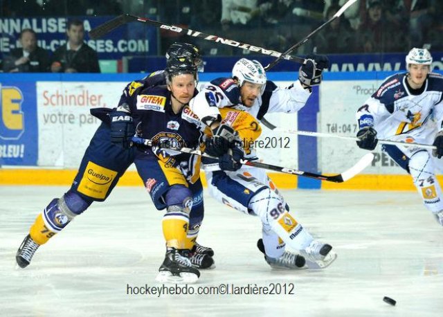 Photo hockey match Grenoble  - Chamonix  le 21/03/2012