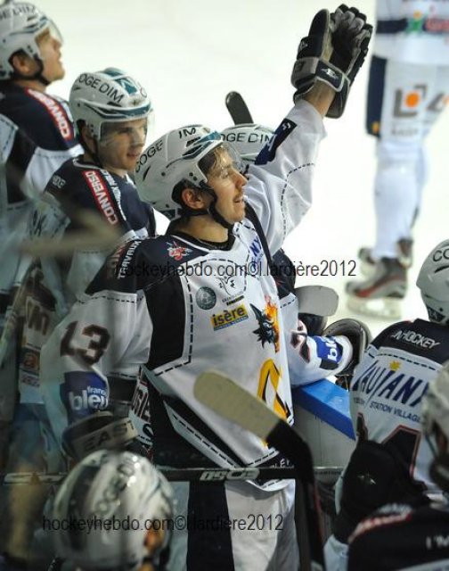 Photo hockey match Grenoble  - Chamonix  le 21/03/2012