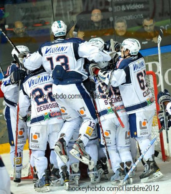 Photo hockey match Grenoble  - Chamonix  le 21/03/2012