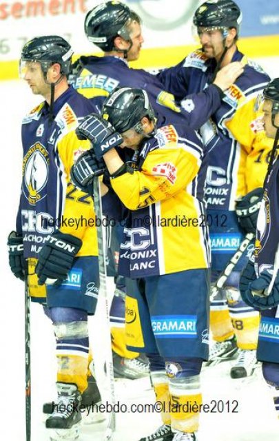 Photo hockey match Grenoble  - Chamonix  le 21/03/2012