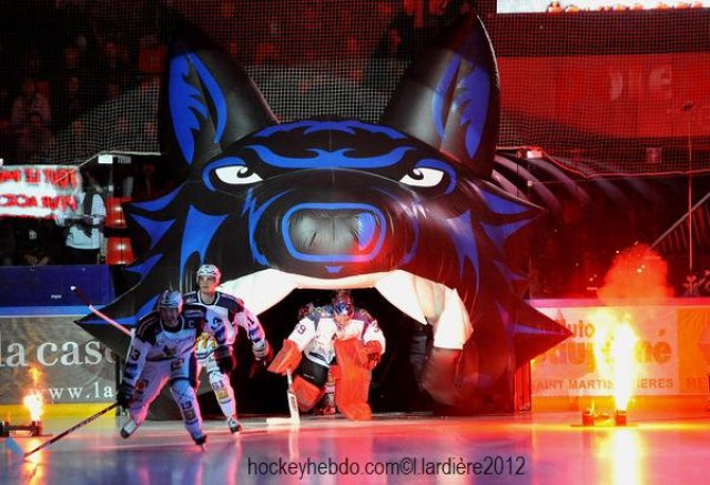 Photo hockey match Grenoble  - Chamonix  le 20/03/2012