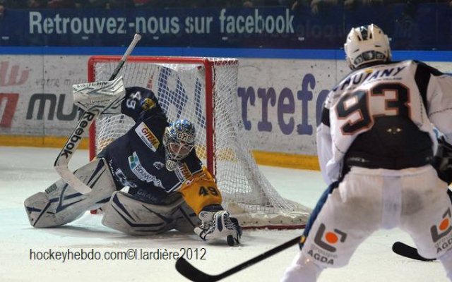 Photo hockey match Grenoble  - Chamonix  le 20/03/2012