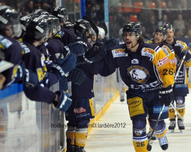Photo hockey match Grenoble  - Chamonix  le 20/03/2012